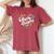 Teacher Early Childhood Educator Preschool Head Start Crew Women's Oversized Comfort T-Shirt Crimson