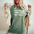 Eat Your Girl Out Or I Will Lgbtq Pride Saying Women's Oversized Comfort T-Shirt Moss
