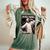 Jesus Raves Deejay Meme Jesus Dj Christian Women's Oversized Comfort T-Shirt Moss