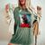 Momzilla Mother Of The Monsters Mother's Day Women's Oversized Comfort T-Shirt Moss