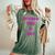 Preach Like A Girl Pastor T For Woman Preacher Women's Oversized Comfort T-Shirt Moss