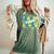 Rock Your Socks Down Syndrome Awareness Day Groovy Wdsd Women's Oversized Comfort T-Shirt Moss