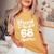 68Th Birthday Woman Girl Blessed By God For 68 Years Women's Oversized Comfort T-Shirt Mustard