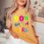 90'S Girl Birthday Party Costume Retro Vintage Women Women's Oversized Comfort T-Shirt Mustard