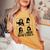 90’S Mom Vibes Vintage Cool Mom Trendy Mother's Day Women's Oversized Comfort T-Shirt Mustard