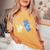 Baby Barista Mother Baby Neonatal Icu Nurse Nicu Rn Medical Women's Oversized Comfort T-Shirt Mustard