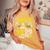 Brother Of The Bee-Day Girl Birthday Party Matching Family Women's Oversized Comfort T-Shirt Mustard