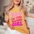 Dad Of The Birthday Girl Party Girls Daddy Birthday Party Women's Oversized Comfort T-Shirt Mustard