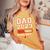 Fathers Dad Est 2023 Loading Expect Baby Wife Daughter Women's Oversized Comfort T-Shirt Mustard