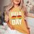 Field Day Colors Quote Sunglasses Boys And Girls Women's Oversized Comfort T-Shirt Mustard