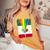Lgbt Mexico Flag Zip Rainbow Mexican Gay Pride Women's Oversized Comfort T-Shirt Mustard