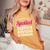 Service Advisor Wife Wedding Anniversary Women's Oversized Comfort T-Shirt Mustard