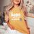 Hope Will Never Be Silent Rainbow Proud March Unity Quote Women's Oversized Comfort T-Shirt Mustard