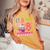 Its My 8Th Birthday Candy Candyland Birthday Girl 8 Year Old Women's Oversized Comfort T-Shirt Mustard