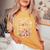 Let Me Tell You About My Jesus God Christian Floral Women Women's Oversized Comfort T-Shirt Mustard