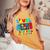 Level 4Th Grade Completed Hello 5Th Grade Last Day Of School Women's Oversized Comfort T-Shirt Mustard