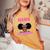 Nana Of The Birthday Girl Melanin Afro Unicorn Princess Women's Oversized Comfort T-Shirt Mustard