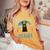 Only You Can Prevent Drama Vintage Llama Graphic Women's Oversized Comfort T-Shirt Mustard