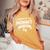 Promoted To Mommy Est 2024 New Mom First Mommy Women's Oversized Comfort T-Shirt Mustard