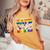 You Are Safe With Me Rainbow Gay Transgender Lgbt Pride Women's Oversized Comfort T-Shirt Mustard