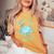 Save The Turtles Sea Turtle Tie Dye Ocean Wildlife Earth Day Women's Oversized Comfort T-Shirt Mustard