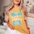 Sister Of The Birthday Girl Family Snowflakes Winter Party Women's Oversized Comfort T-Shirt Mustard