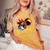 Solar Eclipse April 04 2024 Chicken Total Solar Eclipse 2024 Women's Oversized Comfort T-Shirt Mustard