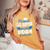 Super Proud Little Sister Of 2024 Graduate Awesome Family Women's Oversized Comfort T-Shirt Mustard