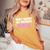 Tiara Princess King And Queen Women's Oversized Comfort T-Shirt Mustard