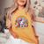 Unicorn Rainbow Happy Easter Easter Day Women's Oversized Comfort T-Shirt Mustard