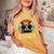 Vintage Best Cat Mom Ever For Women Cat Lover Cat Mom Women's Oversized Comfort T-Shirt Mustard