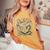 Vintage Butterfly And Moth Cute Graphic For Teacher Womens Women's Oversized Comfort T-Shirt Mustard
