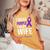 I Wear Purple For My Wife Lupus Warrior Lupus Women's Oversized Comfort T-Shirt Mustard