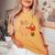 Whats Crackin Christmas Nutcracker Xmas Kid Women's Oversized Comfort T-Shirt Mustard