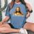 I'm Telling Dad Religious Christian Jesus Meme Women's Oversized Comfort T-Shirt Blue Jean