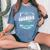It's A Cornish Thing You Wouldn't Understand Name Vintage Women's Oversized Comfort T-Shirt Blue Jean