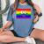 Washington Dc Gay Pride Rainbow Flag Lgbt Women's Oversized Comfort T-Shirt Blue Jean