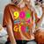 90'S Girl Birthday Party Costume Retro Vintage Women Women's Oversized Comfort T-Shirt Yam