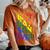 Best Gay Son Ever Lgbt Pride Rainbow Flag Family Outfit Love Women's Oversized Comfort T-Shirt Yam