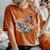 Chicken Aesthetic Flowers Cute Cottagecore Floral Chicken Women's Oversized Comfort T-Shirt Yam