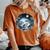 Cottagecore Aesthetic Frog Mushroom Moon Vintage Floral Women's Oversized Comfort T-Shirt Yam