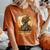 Cyberpunk Girl Solar Eclipse Muncie Indiana In Women's Oversized Comfort T-Shirt Yam