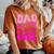 Dad Of The Birthday Girl Party Girls Daddy Birthday Party Women's Oversized Comfort T-Shirt Yam