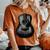 Distressed Acoustic Guitar Vintage Player Rock & Roll Music Women's Oversized Comfort T-Shirt Yam