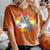 Siberian Cat Rainbow Gay Pride Lgbtq Women's Oversized Comfort T-Shirt Yam