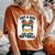 Girls Softball Fan Player Messy Bun Softball Lover Women's Oversized Comfort T-Shirt Yam