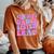 Groovy In My Dance Sister Era Women's Oversized Comfort T-Shirt Yam