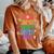 Groovy You Are Safe With Me Lgbtq Pride Month Women's Oversized Comfort T-Shirt Yam