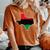 Junenth Pan African Flag Texas Freedom Day Women's Oversized Comfort T-Shirt Yam