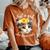Just A Girl Who Loves Cats Cute Calico Cat Lover Women's Oversized Comfort T-Shirt Yam